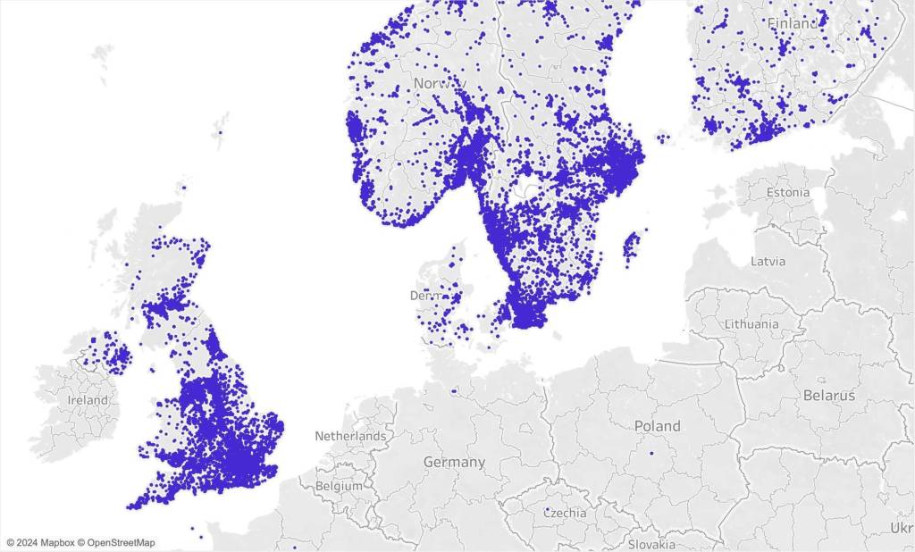 Over a Million Rentals in Seven Countries