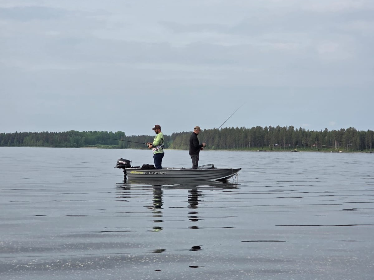 A fishing holiday by Lake Siljan with a rented&nbsp;boat